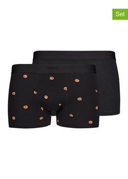 Skiny Bokserki (2 pary) w kolorze czarnym ze sklepu Limango Polska w kategorii Majtki męskie - zdjęcie 188787732