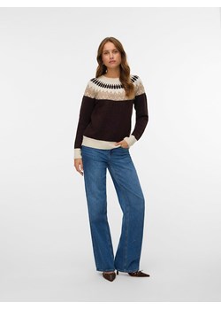Vero Moda Sweter w kolorze brązowym ze sklepu Limango Polska w kategorii Swetry damskie - zdjęcie 188788383