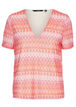 Vero Moda Koszulka w kolorze czerwono-jasnoróżowym ze sklepu Limango Polska w kategorii Bluzki damskie - zdjęcie 188788634