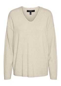 Vero Moda Sweter w kolorze beżowym ze sklepu Limango Polska w kategorii Swetry damskie - zdjęcie 188788694