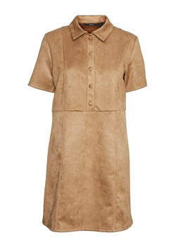 Vero Moda Sukienka w kolorze jasnobrązowym ze sklepu Limango Polska w kategorii Sukienki - zdjęcie 188788940