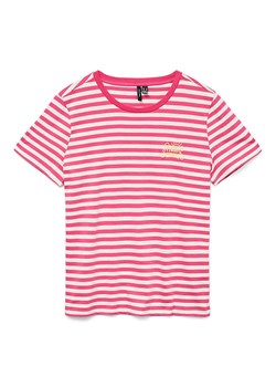 Vero Moda Koszulka w kolorze różowo-białym ze sklepu Limango Polska w kategorii Bluzki damskie - zdjęcie 188789602