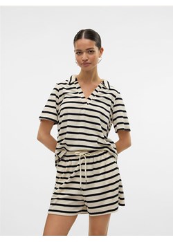 Vero Moda Koszulka polo w kolorze białym ze sklepu Limango Polska w kategorii Bluzki damskie - zdjęcie 188789890