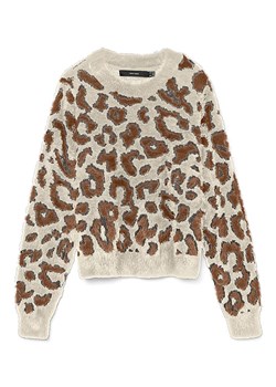 Vero Moda Sweter w kolorze beżowym ze sklepu Limango Polska w kategorii Swetry damskie - zdjęcie 188790223