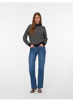 Vero Moda Sweter w kolorze czarno-kremowym ze sklepu Limango Polska w kategorii Swetry damskie - zdjęcie 188790504