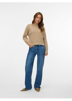Vero Moda Sweter w kolorze beżowym ze sklepu Limango Polska w kategorii Swetry damskie - zdjęcie 188790600