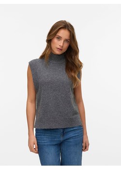 Vero Moda Bezrękawnik w kolorze szarym ze sklepu Limango Polska w kategorii Swetry damskie - zdjęcie 188790853