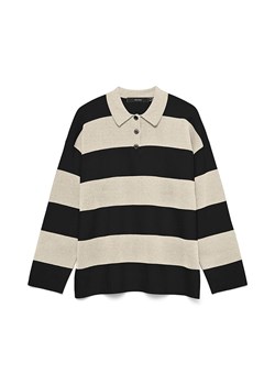 Vero Moda Sweter w kolorze beżowo-czarnym ze sklepu Limango Polska w kategorii Swetry damskie - zdjęcie 188790994