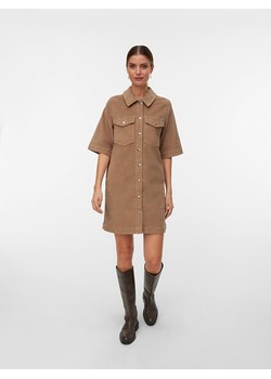 Vero Moda Sukienka w kolorze beżowym ze sklepu Limango Polska w kategorii Sukienki - zdjęcie 188791053