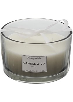 THE HOME DECO FACTORY Świeca zapachowa "Harmony - Amber" - 280 g ze sklepu Limango Polska w kategorii Świece i dyfuzory - zdjęcie 188791213
