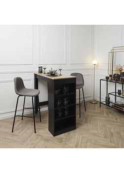 Rétro Chic Krzesło barowe w kolorze szarym - 46 x 100 x 48 cm ze sklepu Limango Polska w kategorii Meble - zdjęcie 188791324