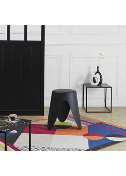 THE HOME DECO FACTORY Hocker w kolorze czarnym - 30 x 46 x 30 cm ze sklepu Limango Polska w kategorii Pufy i siedziska - zdjęcie 188791514
