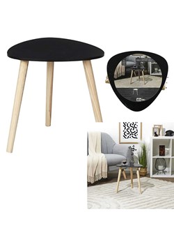 THE HOME DECO FACTORY Ława w kolorze czarno-jasnobrązowym - 38,5 x 40 cm ze sklepu Limango Polska w kategorii Stoliki kawowe - zdjęcie 188792111