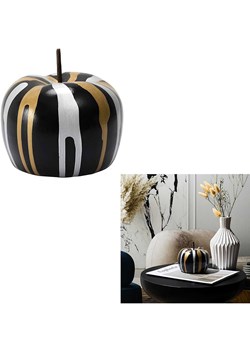 Rétro Chic Figurka dekoracyjna w kolorze czarnym - wys. 13 x Ø 12 cm ze sklepu Limango Polska w kategorii Dekoracje - zdjęcie 188792231