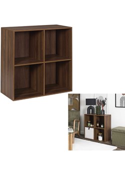 Rétro Chic Regał stojący w kolorze brązowym - 66,6 x 65,6 x 31,8 cm ze sklepu Limango Polska w kategorii Regały i witryny - zdjęcie 188792260