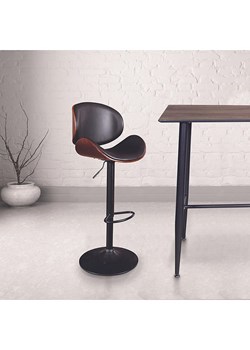 chairs for all Hocker barowy "Reno" w kolorze czarno-jasnobrązowym - 52,5 x 118 x 51 cm ze sklepu Limango Polska w kategorii Pufy i siedziska - zdjęcie 188792642