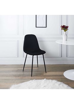 Rétro Chic Krzesło "Giulia" w kolorze czarnym - 42,5 x 87 x 44 cm ze sklepu Limango Polska w kategorii Meble - zdjęcie 188792694