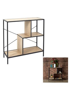 DOCK avenue Regał w kolorze czarno-jasnobrązowym - 79,5 x 80 x 30 cm ze sklepu Limango Polska w kategorii Regały i witryny - zdjęcie 188792883