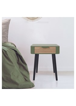 The Home Deco Kids Stolik nocny w kolorze zielonym - 35 x 48 x 35 cm ze sklepu Limango Polska w kategorii Szafy - zdjęcie 188792963