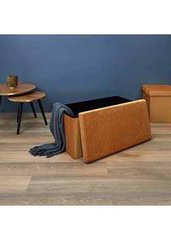 Rétro Chic Skrzynia w kolorze żółtym do siedzenia - 76 x 38 x 38 cm ze sklepu Limango Polska w kategorii Meble - zdjęcie 188793012