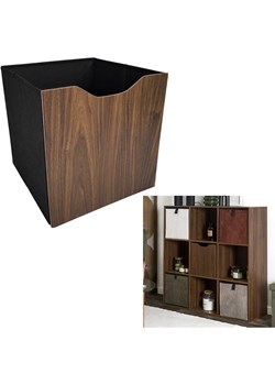 Rétro Chic Koszyk w kolorze brązowo-czarnym - 30 x 30 cm ze sklepu Limango Polska w kategorii Pojemniki kuchenne - zdjęcie 188793052