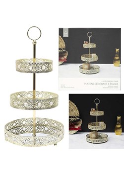 Make a Wish Etażerka w kolorze złotym - Ø 25 cm ze sklepu Limango Polska w kategorii Misy i tace dekoracyjne - zdjęcie 188793080