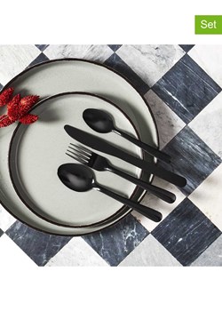 every ware 16-częściowy zestaw sztućców w kolorze czarnym ze sklepu Limango Polska w kategorii Sztućce - zdjęcie 188793131