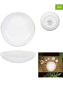 every ware Talerze głębokie (12 szt.) w kolorze białym - wys. 4 x Ø 21,3 cm ze sklepu Limango Polska w kategorii Naczynia - zdjęcie 188793224