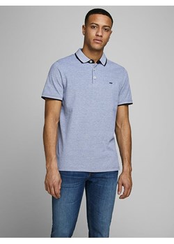 Jack &amp; Jones Koszulka polo "Paulos" w kolorze błękitnym ze sklepu Limango Polska w kategorii T-shirty męskie - zdjęcie 188793610