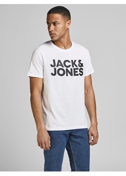 Jack &amp; Jones Koszulka "Corp" w kolorze białym ze sklepu Limango Polska w kategorii T-shirty męskie - zdjęcie 188793682