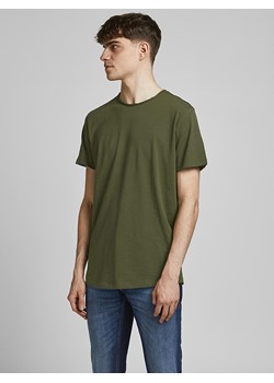 Jack &amp; Jones Koszulka "Basher" w kolorze khaki ze sklepu Limango Polska w kategorii T-shirty męskie - zdjęcie 188793754