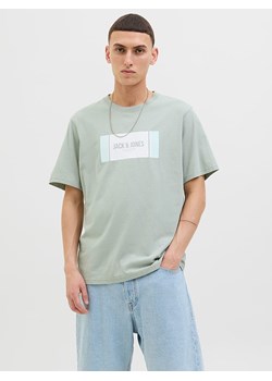 Jack &amp; Jones Koszulka w kolorze jasnozielonym ze sklepu Limango Polska w kategorii T-shirty męskie - zdjęcie 188794900