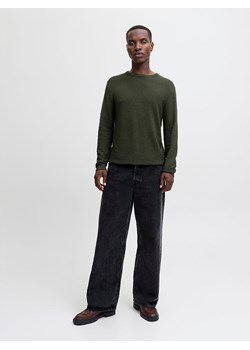 Jack &amp; Jones Sweter w kolorze khaki ze sklepu Limango Polska w kategorii Swetry męskie - zdjęcie 188795271