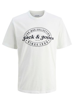 Jack &amp; Jones Koszulka "Jjedover" w kolorze białym ze sklepu Limango Polska w kategorii T-shirty męskie - zdjęcie 188795491