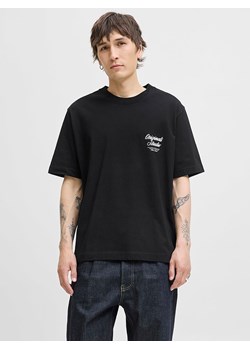 Jack &amp; Jones Koszulka "Jormorrebro" w kolorze czarnym ze sklepu Limango Polska w kategorii T-shirty męskie - zdjęcie 188795703