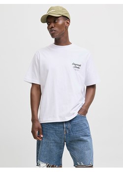 Jack &amp; Jones Koszulka "Jormorrebro" w kolorze białym ze sklepu Limango Polska w kategorii T-shirty męskie - zdjęcie 188795711