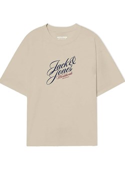 Jack &amp; Jones Koszulka w kolorze beżowym ze sklepu Limango Polska w kategorii T-shirty męskie - zdjęcie 188795950