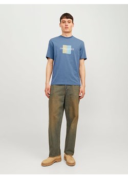 Jack &amp; Jones Koszulka w kolorze niebieskim ze sklepu Limango Polska w kategorii T-shirty męskie - zdjęcie 188796054