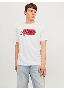 Jack &amp; Jones Koszulka w kolorze białym ze sklepu Limango Polska w kategorii T-shirty męskie - zdjęcie 188796200