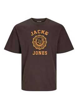 Jack &amp; Jones Koszulka "Victo" w kolorze brązowym ze sklepu Limango Polska w kategorii T-shirty męskie - zdjęcie 188796274
