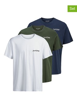 Jack &amp; Jones Koszulki (3 szt.) w różnych kolorach ze sklepu Limango Polska w kategorii T-shirty męskie - zdjęcie 188796292
