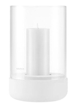 Blomus Świecznik "Calma" w kolorze białym - wys. 19 x Ø 12 cm ze sklepu Limango Polska w kategorii Świeczniki - zdjęcie 188796311