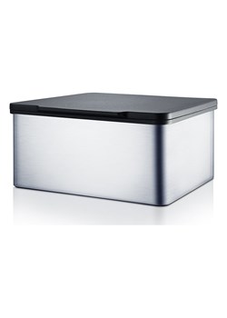 Blomus Pudełko w kolorze srebrnym na chusteczki - 15 x 7,5 x 13 cm ze sklepu Limango Polska w kategorii Pojemniki kuchenne - zdjęcie 188796314