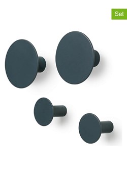 Blomus Haczyki ścienne (4 szt.) "Ponto" w kolorze szarym ze sklepu Limango Polska w kategorii Szafy - zdjęcie 188796393