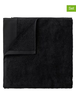 Blomus Ręczniki (2 szt.) "Riva" w kolorze czarnym dla gości - 50 x 30 cm ze sklepu Limango Polska w kategorii Ręczniki - zdjęcie 188796442