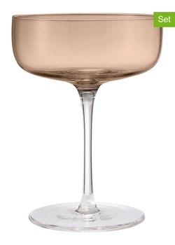 Blomus Kieliszki (4 szt.) "Fuumi" w kolorze jasnobrązowym do szampana - 280 ml ze sklepu Limango Polska w kategorii Naczynia - zdjęcie 188796574