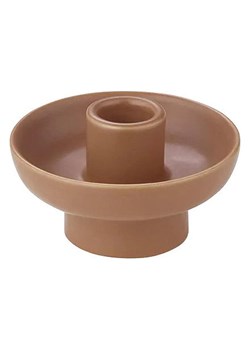 Blomus Świecznik "Vela" w kolorze jasnobrązowym - wys. 4 x Ø 9 cm ze sklepu Limango Polska w kategorii Świeczniki - zdjęcie 188796590