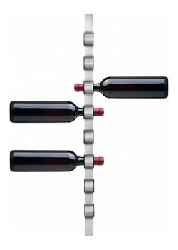 Blomus Uchwyt ścienny "Cioso" w kolorze srebrnym na butelki wina - wys. 74 cm ze sklepu Limango Polska w kategorii Naczynia - zdjęcie 188796662