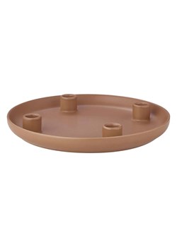 Blomus Świecznik "Vela" w kolorze jasnobrązowym - wys. 3 x Ø 27 cm ze sklepu Limango Polska w kategorii Świeczniki - zdjęcie 188796680