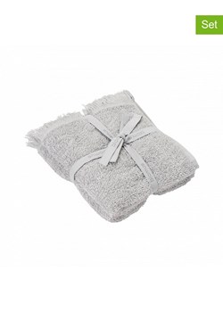 Blomus Ręczniki (2 szt.) "Frino" w kolorze jasnoszarym dla gości - 50 x 30 cm ze sklepu Limango Polska w kategorii Ręczniki - zdjęcie 188796722